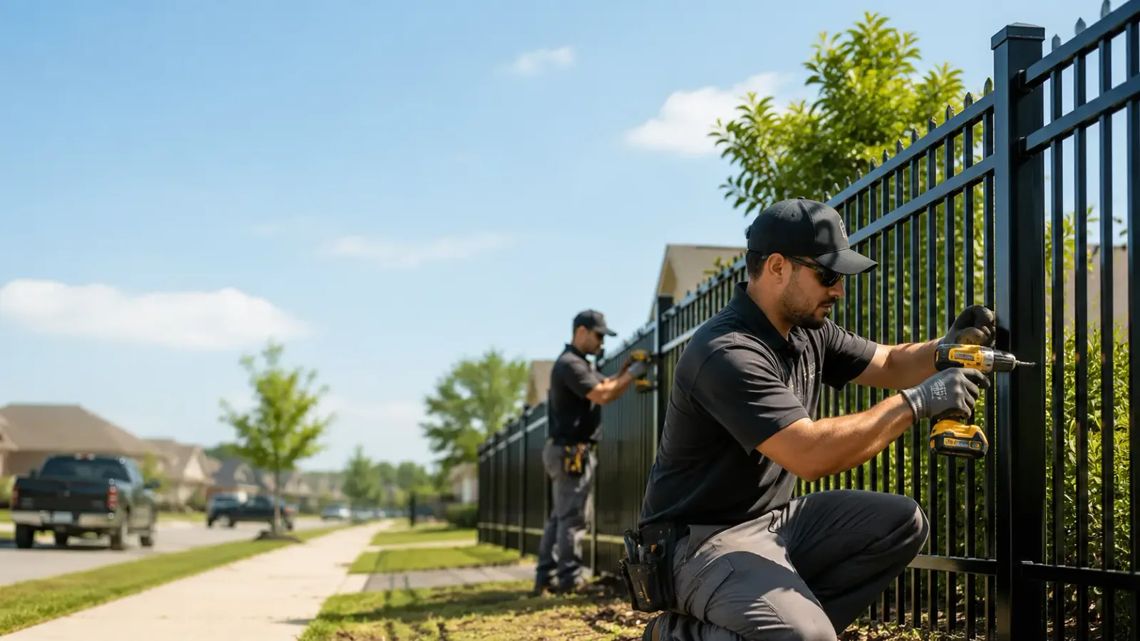 Metal Fence Installation in Mccurtain, OK